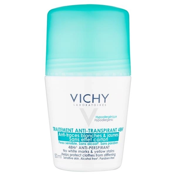 Vichy 48H Intensive Anti-perspirant Anti-stains Deodorant 50 ml Рол-он 50 мл