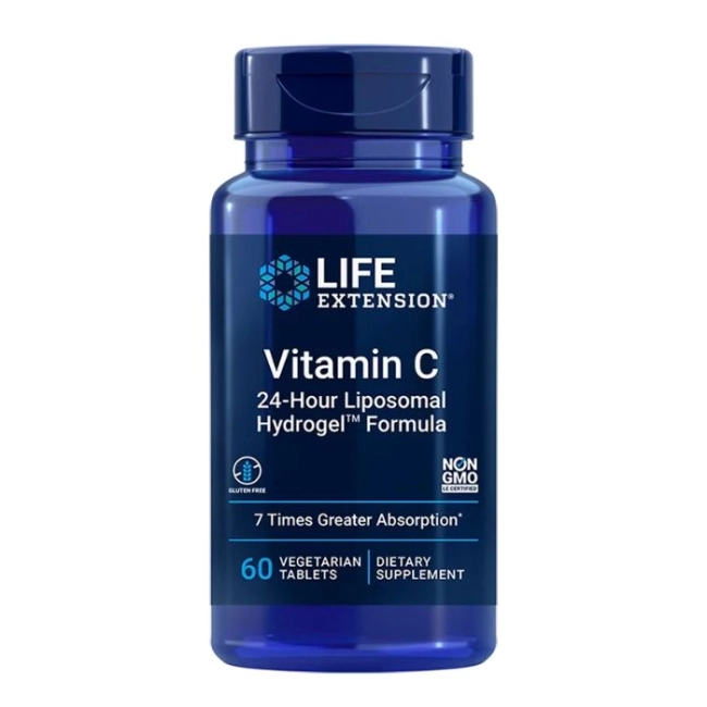 Life Extension Имунитет - Витамин С Липозомална-хидрогел формула, 60 таблетки