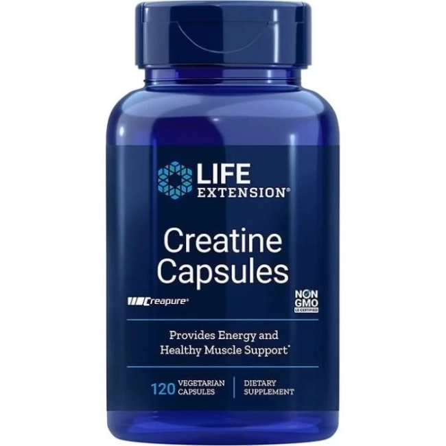Life Extension Creatine/ Креатин 500 mg х 120 капсули