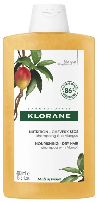 Klorane Подхранващ шампоан с масло от манго за суха коса 400 мл