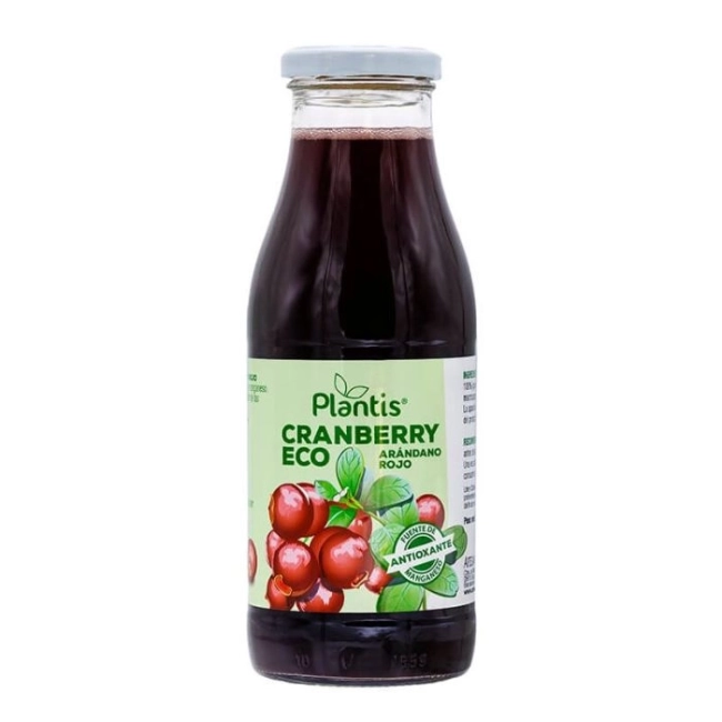Artesania Agricola 100% сок от червени био боровинки – уринарно здраве - Cranberry Eco Plantis®, 500 ml