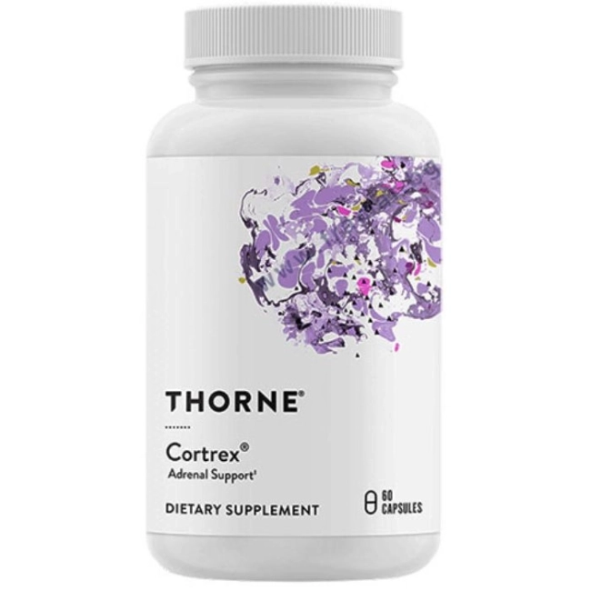 Thorne Формула в подкрепа на надбъбречните жлези Cortex® Adrenal Support, 60 капсули