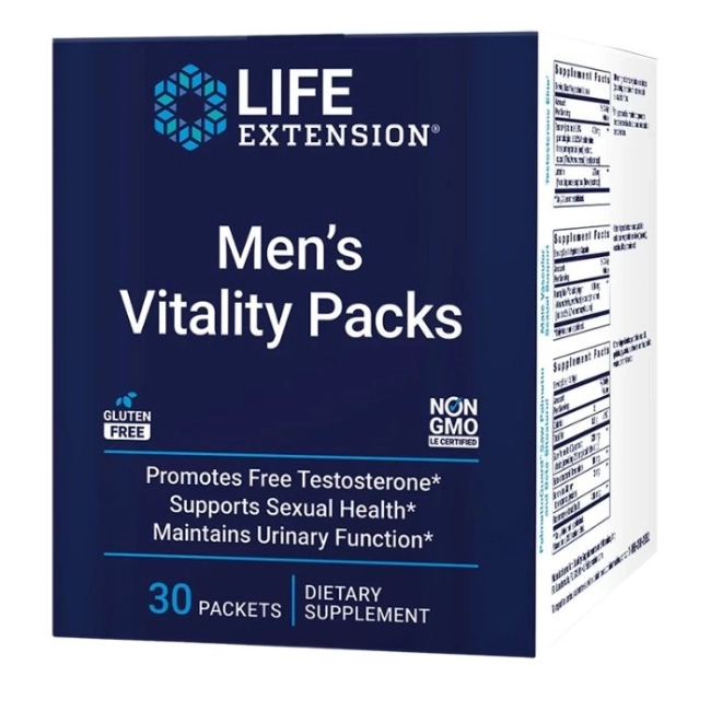Life Extension Формула за Мъже - Men’s Vitality Pack, 30 пакетчета