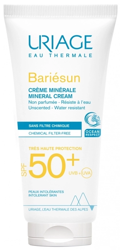 URIAGE Bariesun Mineral SPF50+ Минерален крем 100 мл