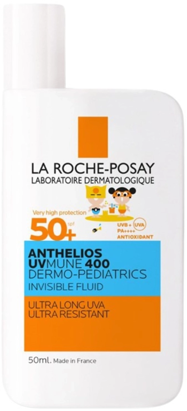 La Roche-Posay Anthelios UVMune 400 Dermo-Pediatrics Слънцезащитен флуид за лице за деца SPF50+ 50 мл