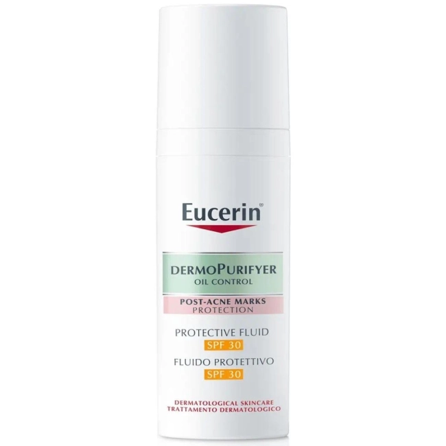 Eucerin DermoPure Защитаващ флуид за мазна кожа, склонна към акне SPF30 50 мл