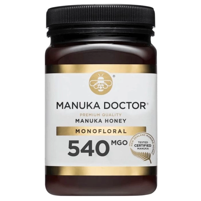 Manuka Doctor Premium Quality Monofloral 540 MGO - Монофлорен мед от манука, 500 g