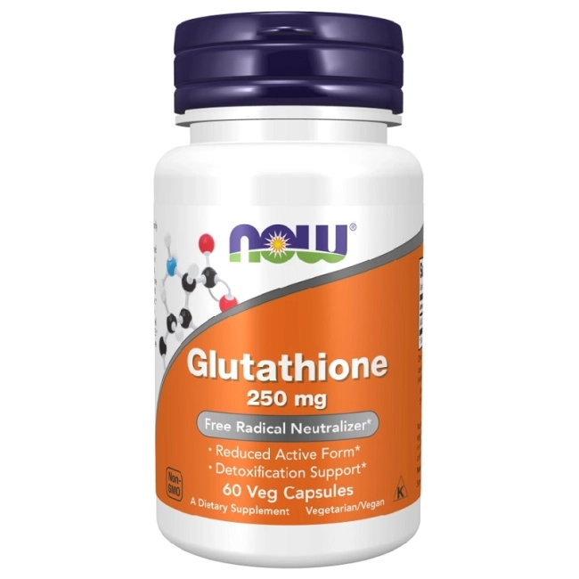 NOW Glutathione (250mg) 60 капсули