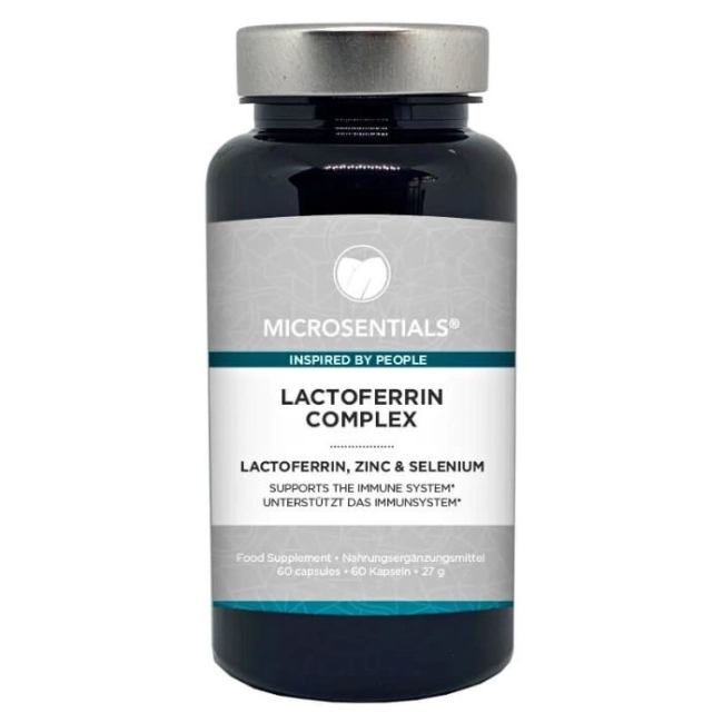 Life Extension Lactoferrin Complex /Lactoferin, Zinc, Selenium/ Лактоферин с цинк и селен, 60 капсули