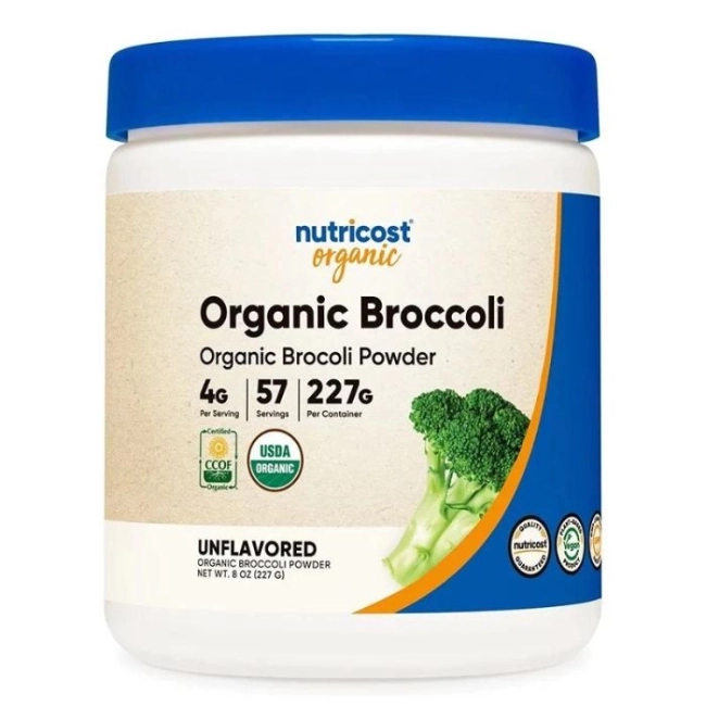 Nutricost Хормонален баланс - Броколи екстракт органик, 227 g прах
