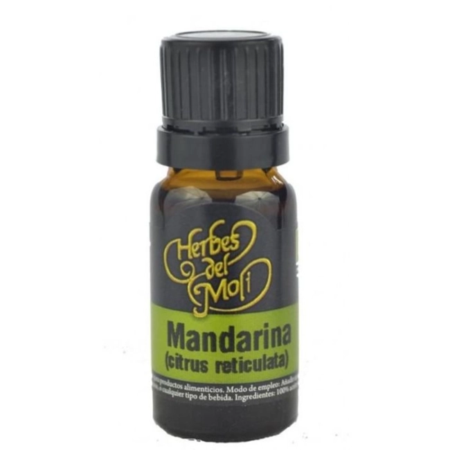 Herbes del Molí Повишава настроението и тонизира ума - Етерично масло от Мандарина Био, 10 ml