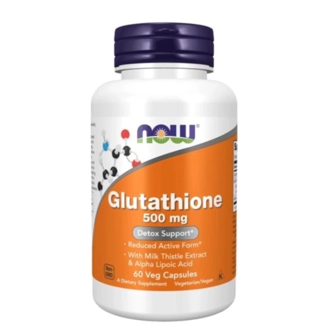 NOW Glutathione (500mg) 60 капсули