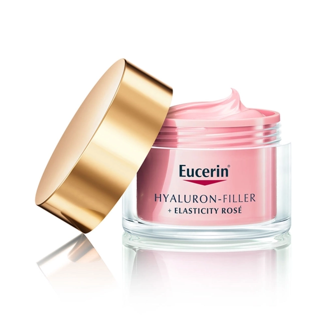 Eucerin Hyaluron-Filler + Elasticity Rose Озаряващ дневен крем SPF30 50 мл