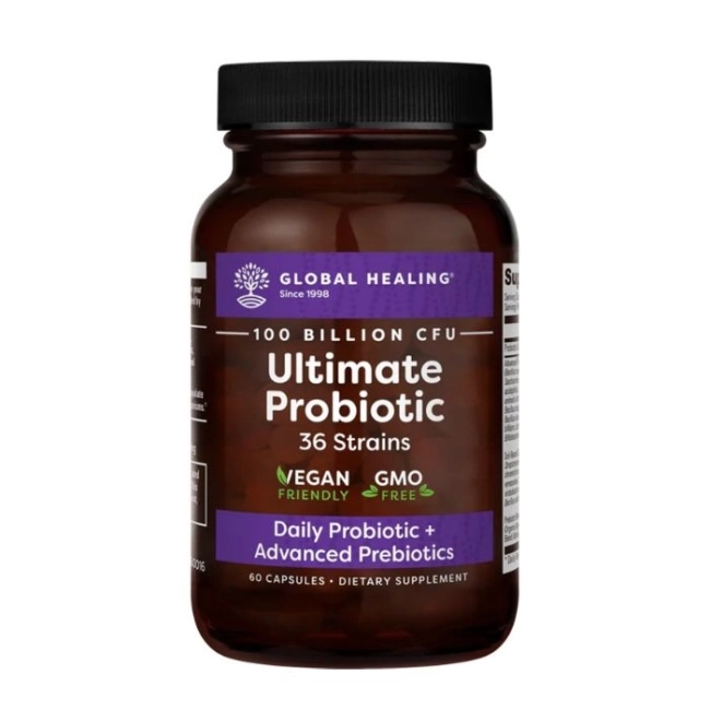 Global Healing Ultimate Probiotic 100 млрд. активни пробиотици, 36 щама х 60 капсули