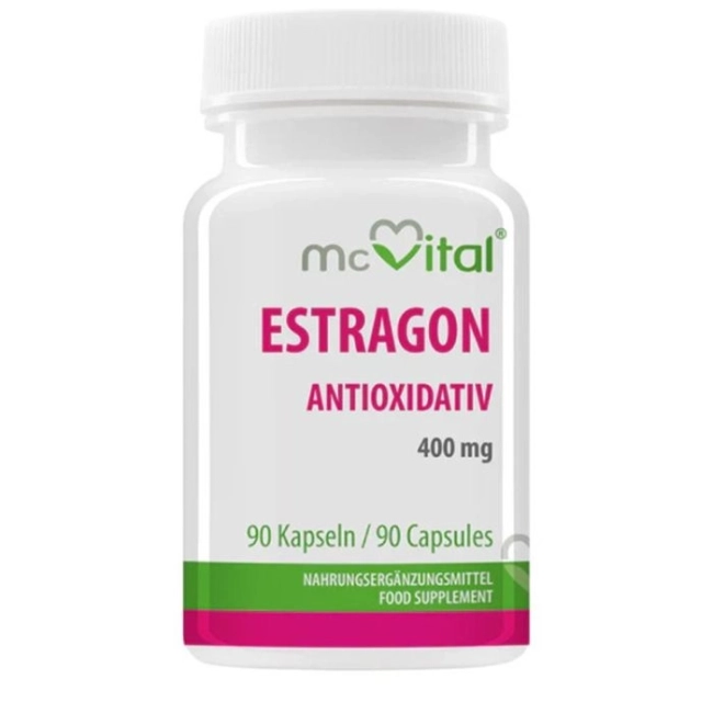 Vitabay Антиоксидант - Естрагон McVital, 400 mg х 90 капсули