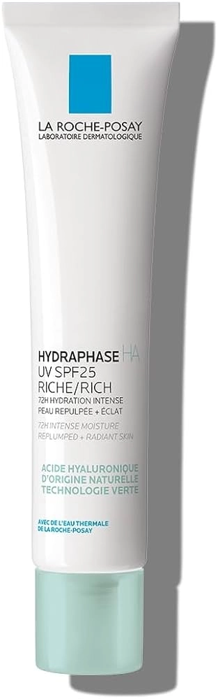 La Roche-Posay Hydraphase HA UV Богат хидратиращ крем за суха чувствителна кожа SPF25 40 мл
