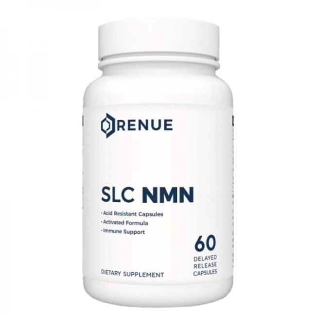 Renue by science Антиейджинг - SLC NMN (Никотинамид мононуклеотид), 250 mg x 60 капсули с удължено освобождаване