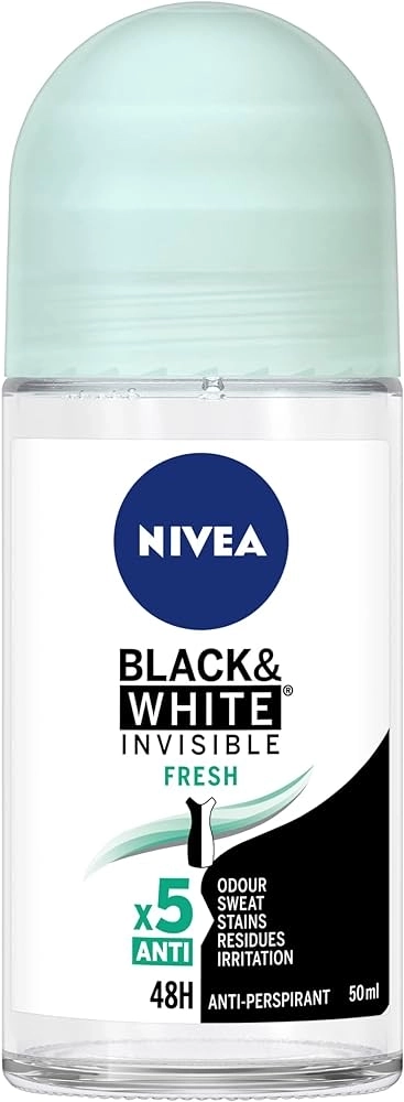 NIVEA Women Black White Invisible Fresh Рол-он 50 мл