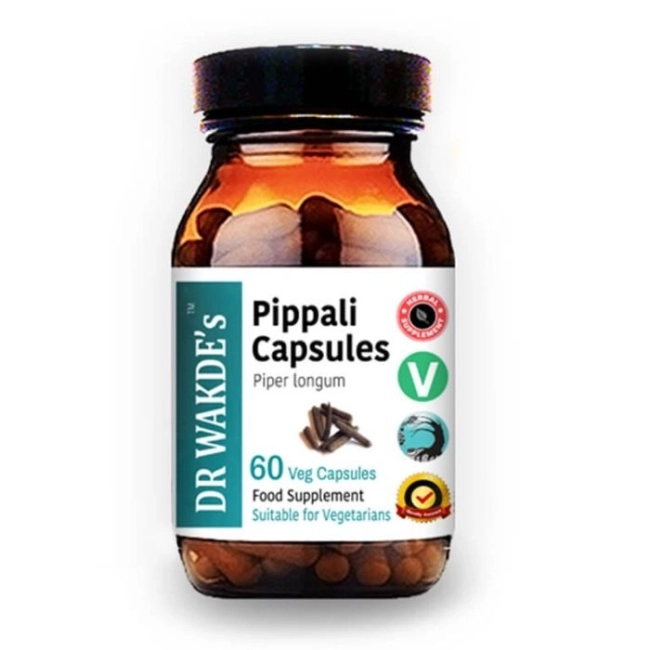 DR WAKDE’s Пипали-дълъг пипер (Pippali) – храносмилане и здравословно отслабане, 60 капсули