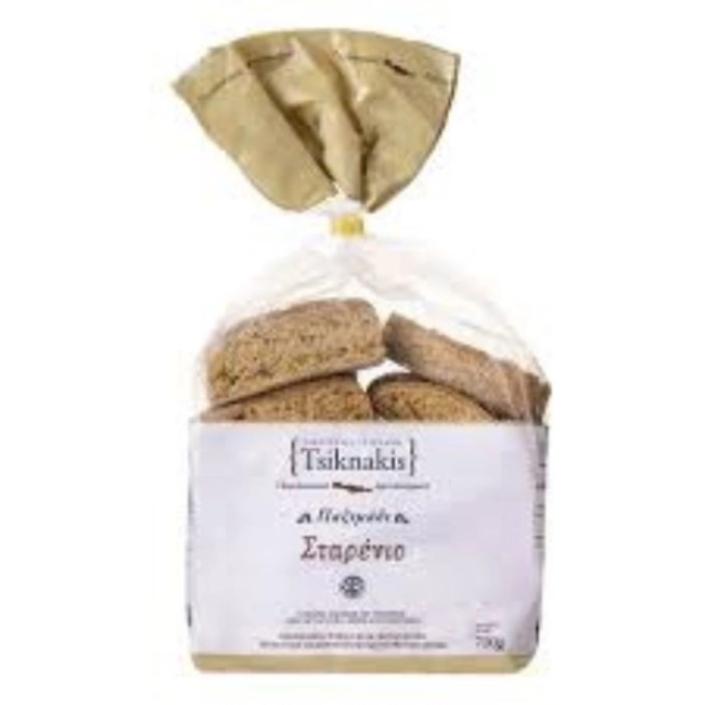 Tsiknakis Пълнозърнести пшенични сухари (Крит), 700 g
