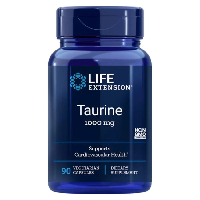 Life Extension Taurine / Таурин 1000 mg х 90 капсули
