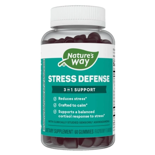Nature’s Way Антистрес и емоционален баланс – Stress Defense, 60 желирани таблетки