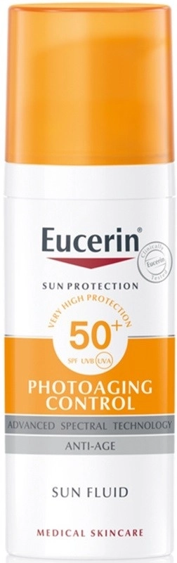 Eucerin Sun Photoaging Control Слънцезащитен флуид за лице SPF50 50 мл