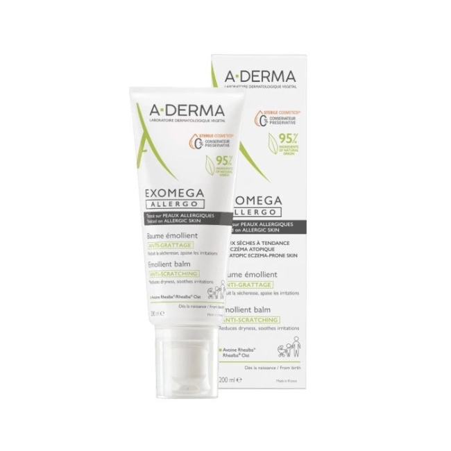 A-Derma Exomega Allergo Емолиентен балсам 40 мл - Продукти | Usmivka.bg