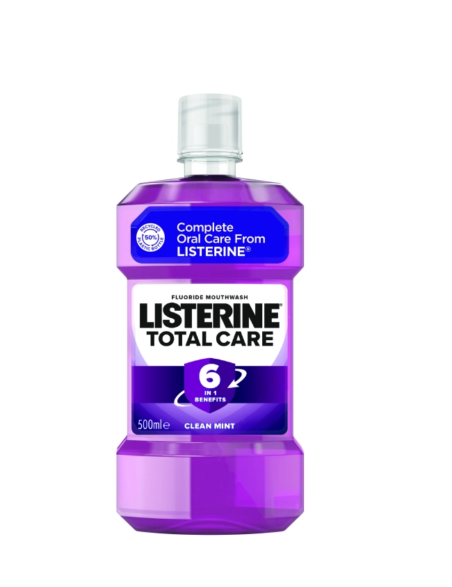 LISTERINE Total Care 6 in1 GUM PROTECT Вода за уста 500 мл
