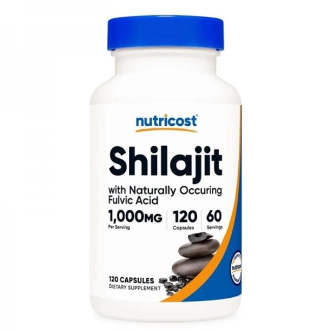 Nutricost Имунитет - Шилажит (Мумио), 500 mg, 120 капсули