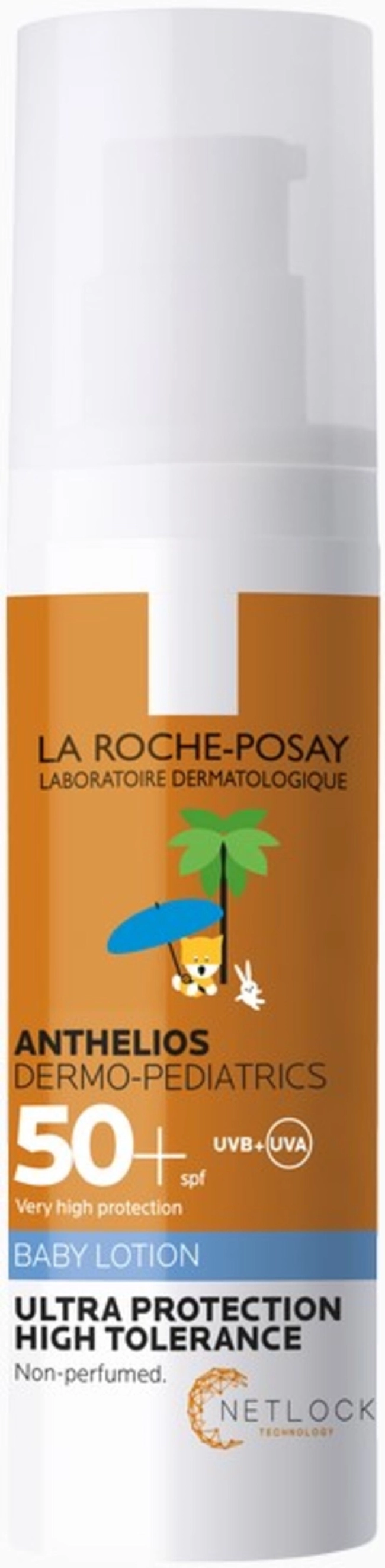 La Roche-Posay Anthelios Dermo-Pediatrics Бебешко слънцезащитно мляко за лице и тяло за чувствителна кожа SPF50+ х50 мл