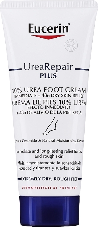 Eucerin Urea Repair Plus Възстановяващ крем за крака 10% урея 100 мл