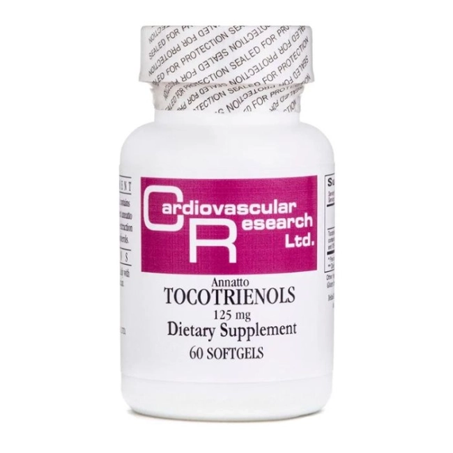 Ecological Formulas Антиоксидант - Токотриеноли от анато, 125 mg x 60 софтгел капсули