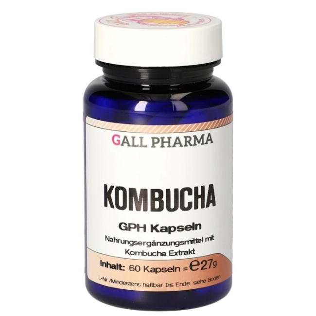 Gall Pharma Силен имунитет - Комбуча (Чаена гъба), 60 капсули