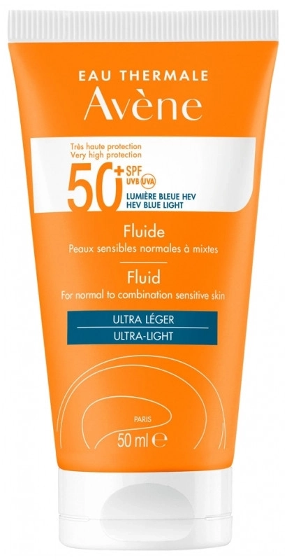 Avene SUN Fluide слънцезащитен флуид SPF50+  50 мл