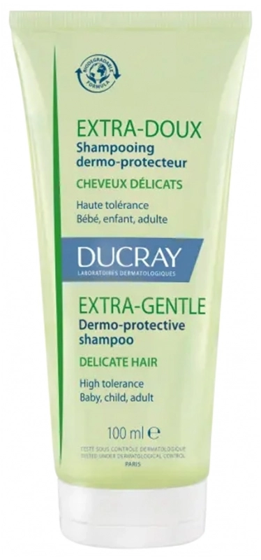 Ducray Extra-Doux Дермо-протективен шампоан за честа употреба 100 мл
