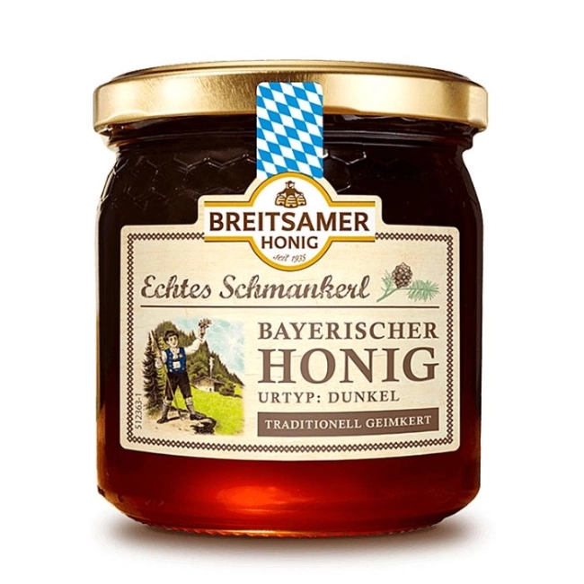 Breitsamer Honig Баварски горски мед (течен), 500 g