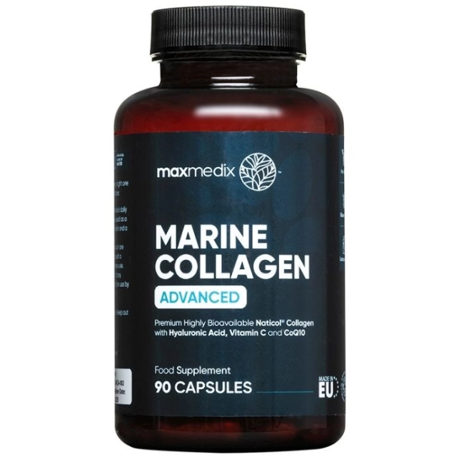WeightWorld Морски колаген с хиалуронова киселина, витамин С, цинк и Коензим Q10, 90 капсули