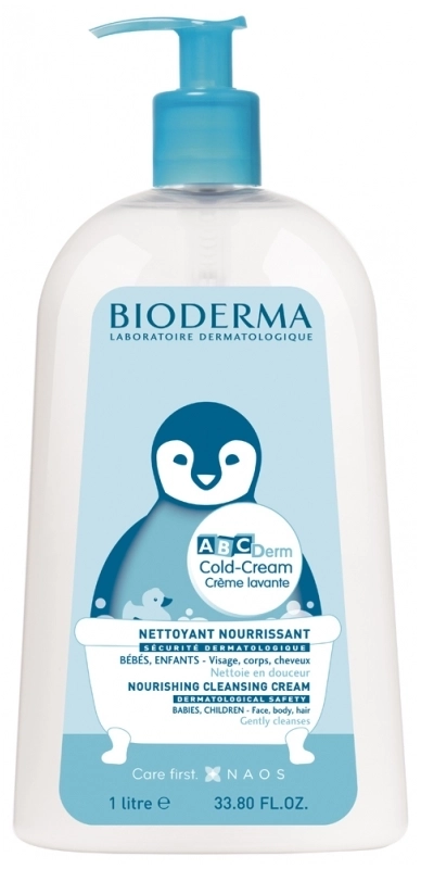 Bioderma ABC Derma Cold-Creme Измиващ крем 1000 мл