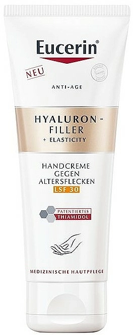 Eucerin Hyaluron-Filler + Elasticity Крем за ръце SPF30 75 мл