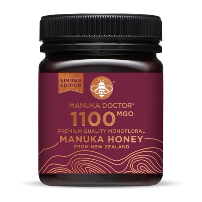 Manuka Doctor Монофлорен мед от манука 1100 MGO - Manuka Doctor, 250 g