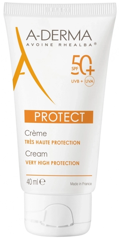 A-Derma Protect Слънцезащитен крем за лице SPF50+ 40 мл