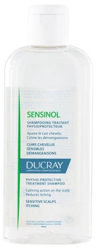 Ducray Sensinol Физиотерапевтичен шампоан за чувствителен скалп 200 мл