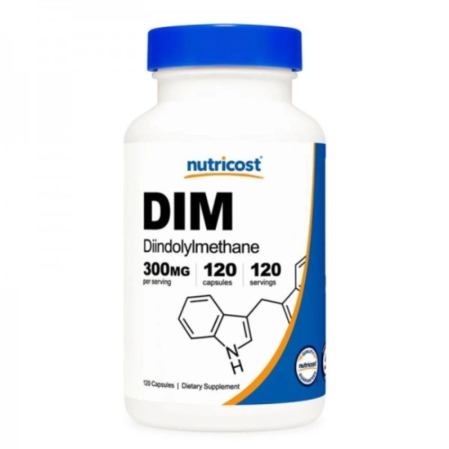 Nutricost Хормонален дисбаланс - ДИМ Ди индолил метан (DIM), 300 mg х 120 капсули
