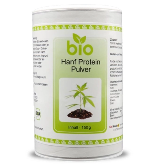 Karl Minck Hanf Protein Pulver - Конопен протеин на прах, 150 g