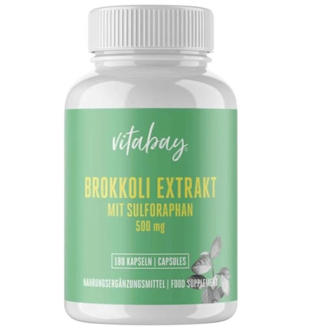 Vitabay Хормонален баланс - Броколи екстракт със Сулфорафан, 180 капсули