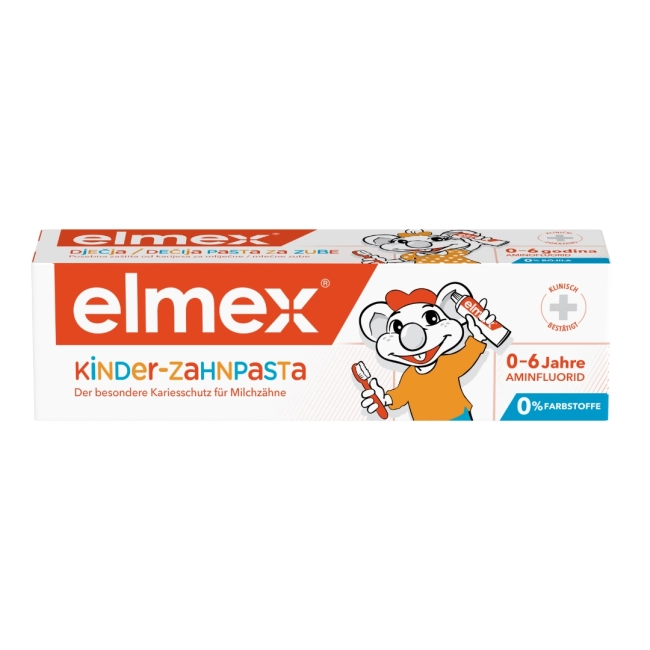 Elmex Детска паста за зъби до 6 г 50 мл