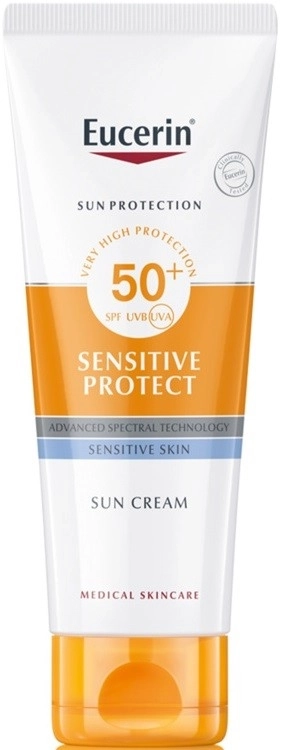 Eucerin Sensitive Protect Слънцезащитен крем за лице SPF50+ 50 мл