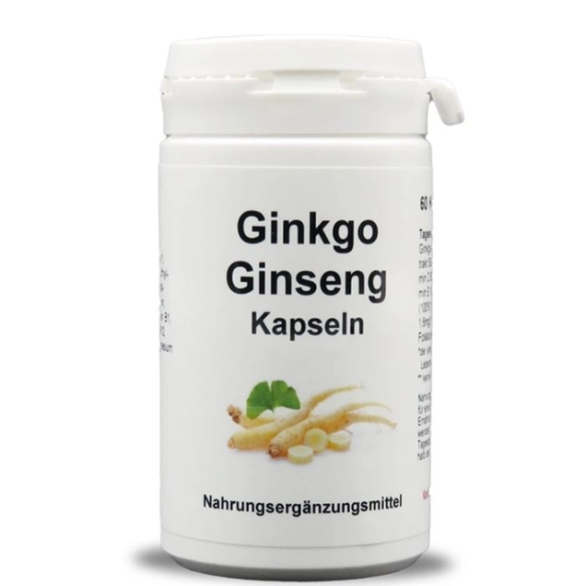 Karl Minck Ginkgo Ginseng Premium - Гинко с Женшен Премиум, 60 капсули