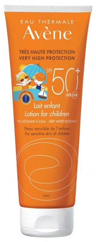 Avene Слънцезащитно мляко за деца за чувствителна кожа SPF50+ 250 мл